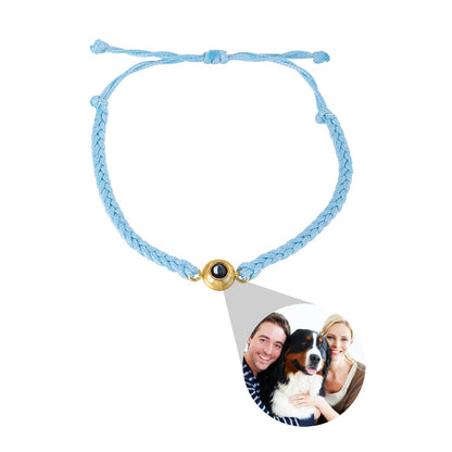 Bracelet Créatif Personnalisé avec Projection de Photo - Un Cadeau Unique pour Vos Proches