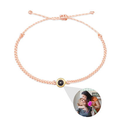 Bracelet Créatif Personnalisé avec Projection de Photo - Un Cadeau Unique pour Vos Proches