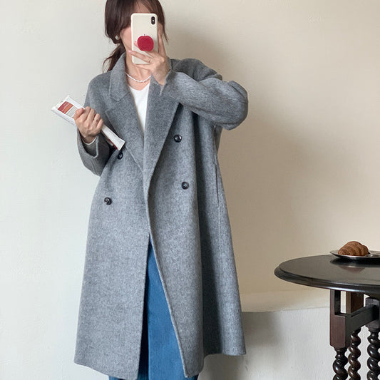 Manteau Lila Charme – Élégance et Confort avec un Style Décontracté et Moderne