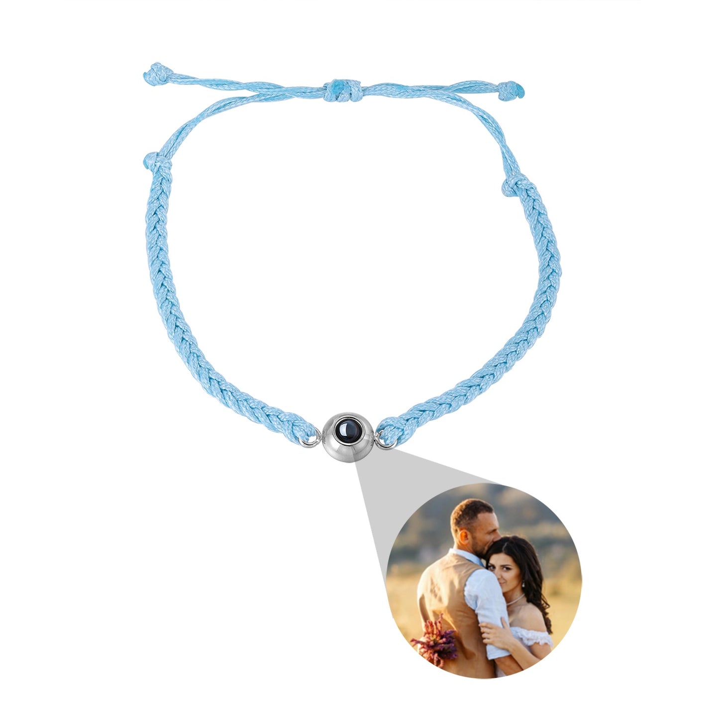 Bracelet Créatif Personnalisé avec Projection de Photo - Un Cadeau Unique pour Vos Proches