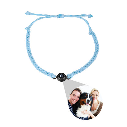 Bracelet Créatif Personnalisé avec Projection de Photo - Un Cadeau Unique pour Vos Proches