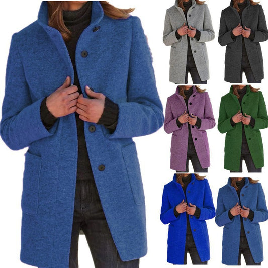 Manteau en laine "Léa" – Élégance, chaleur et confort pour l’hiver