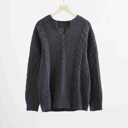 Pull Anaïs à col V - Confortable, élégant et parfait pour l'automne et l'hiver